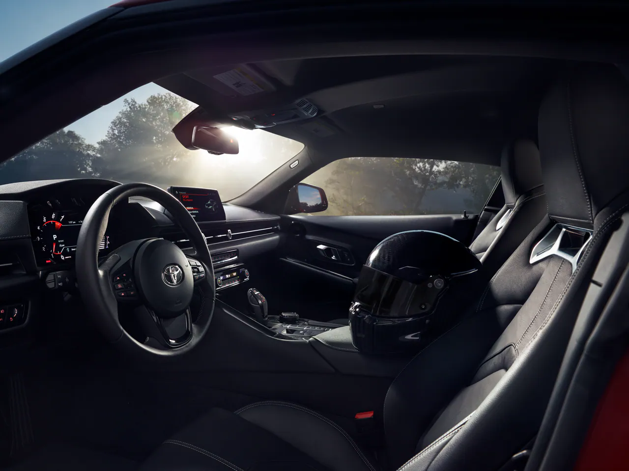 GR Supra cockpit
