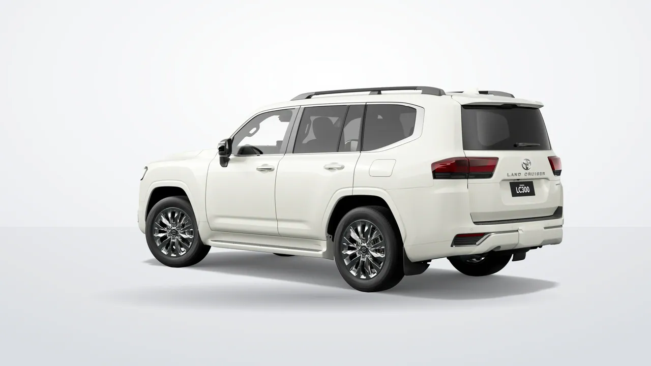 Rear three-quarter in the studio