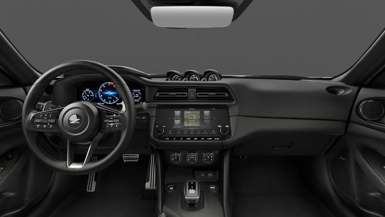 Nissan Z dashboard and cockpit