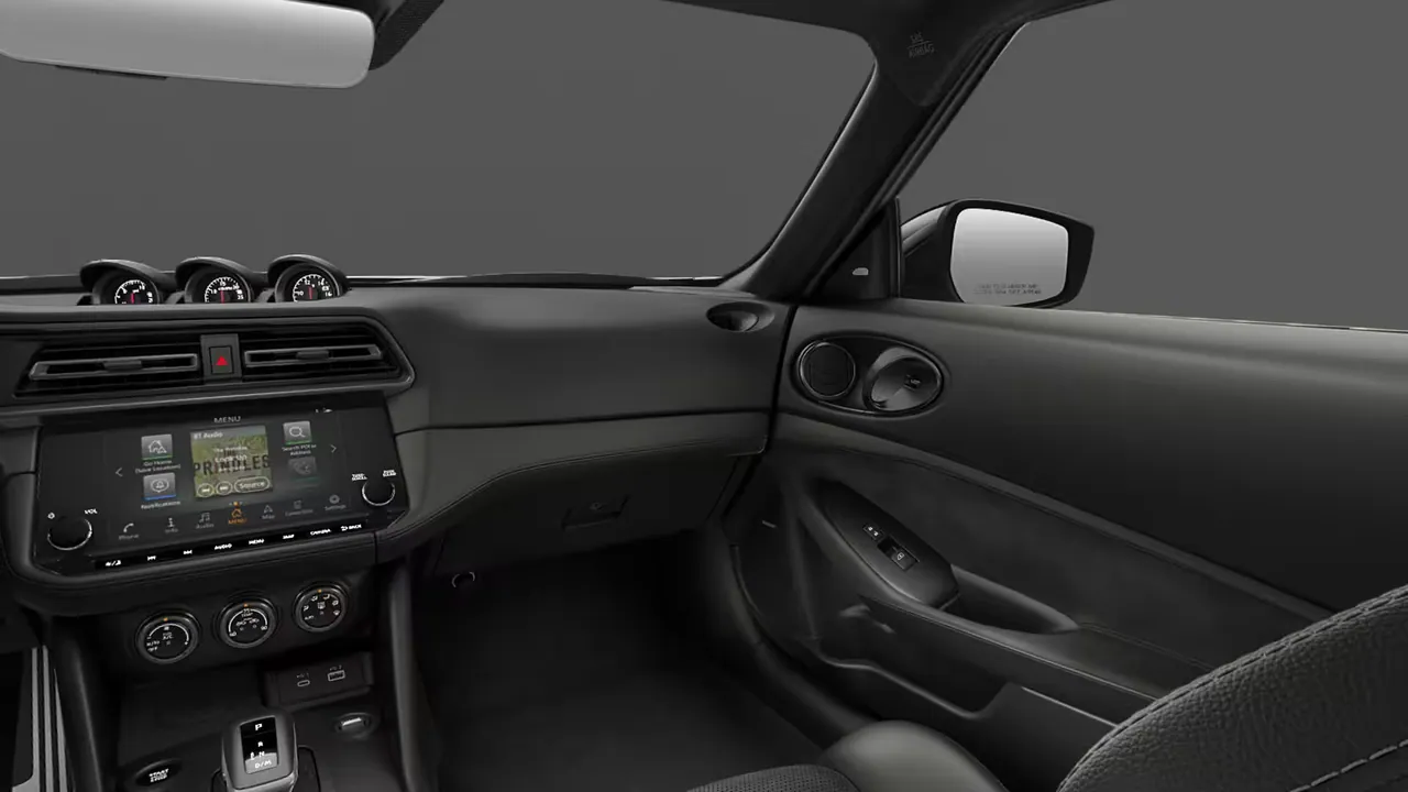 Nissan Z cabin side view